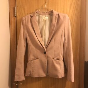 Blush blazer